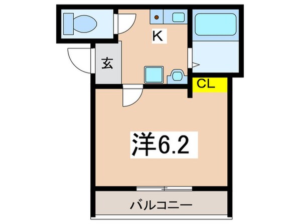 コンフォート横浜南の物件間取画像